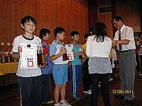 扯鈴隊榮獲99學年度北市教育盃民俗體育錦標賽-扯鈴乙類團體賽特優第一名