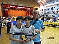 扯鈴隊榮獲99學年度北市教育盃民俗體育錦標賽-扯鈴乙類團體賽特優第一名