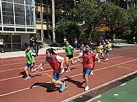 108學年度校慶運動會 五年級大隊接力預賽