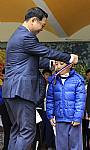 1081121學生朝會頒獎