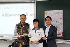 108學年度締結國外姐妹校暨國際筆友計畫~張一平先生蒞校交流