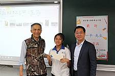 108學年度締結國外姐妹校暨國際筆友計畫~張一平先生蒞校交流