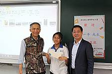 108學年度締結國外姐妹校暨國際筆友計畫~張一平先生蒞校交流