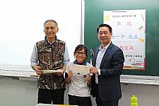 108學年度締結國外姐妹校暨國際筆友計畫~張一平先生蒞校交流