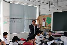 108學年度締結國外姐妹校暨國際筆友計畫~張一平先生蒞校交流