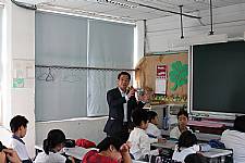 108學年度締結國外姐妹校暨國際筆友計畫~張一平先生蒞校交流