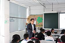 108學年度締結國外姐妹校暨國際筆友計畫~張一平先生蒞校交流