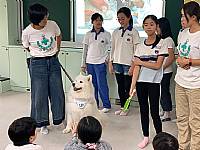 108學年度締結國外姐妹校暨國際筆友計畫~狗醫生到校宣導動物保育及生命教育