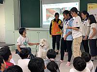 108學年度締結國外姐妹校暨國際筆友計畫~狗醫生到校宣導動物保育及生命教育