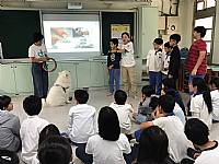 108學年度締結國外姐妹校暨國際筆友計畫~狗醫生到校宣導動物保育及生命教育