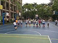 108學年度三年級班際運球接力投籃賽