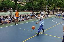 108學年度三年級班際運球接力投籃賽