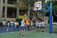 108學年度三年級班際運球接力投籃賽