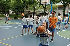 108學年度三年級班際運球接力投籃賽