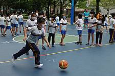 108學年度三年級班際運球接力投籃賽