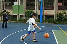 108學年度三年級班際運球接力投籃賽