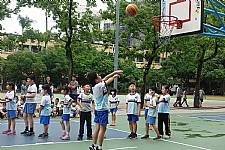 108學年度三年級班際運球接力投籃賽