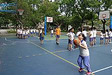 108學年度三年級班際運球接力投籃賽