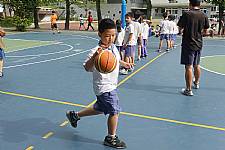 108學年度三年級班際運球接力投籃賽