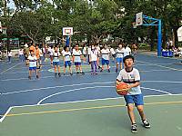 108學年度三年級班際運球接力投籃賽