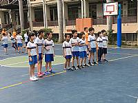 108學年度三年級班際運球接力投籃賽