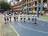 108學年度三年級班際運球接力投籃賽