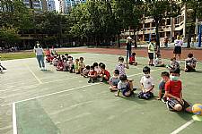 108學年度一年級班際拍球比賽