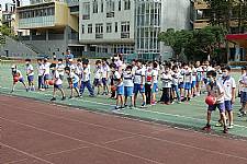 108學年度二年級班際傳接球比賽