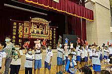 臺北木偶劇團到校演出(笨賊阿西達)