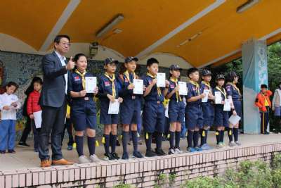 1091203 幼童軍技能章頒獎