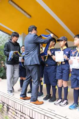 1091203 幼童軍技能章頒獎