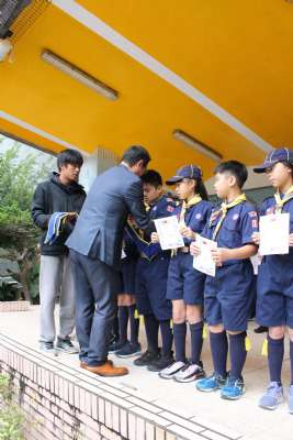 1091203 幼童軍技能章頒獎