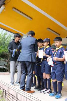1091203 幼童軍技能章頒獎