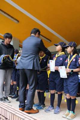 1091203 幼童軍技能章頒獎