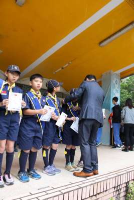 1091203 幼童軍技能章頒獎