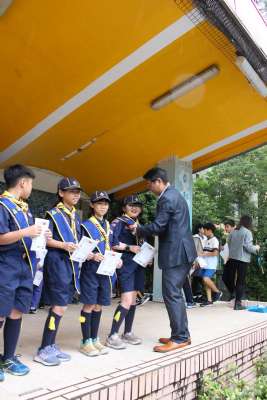 1091203 幼童軍技能章頒獎