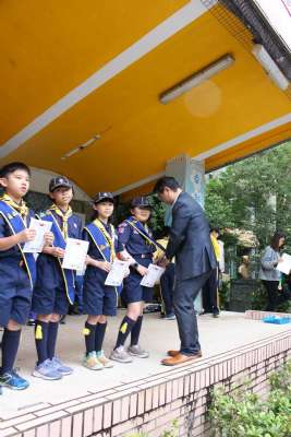 1091203 幼童軍技能章頒獎