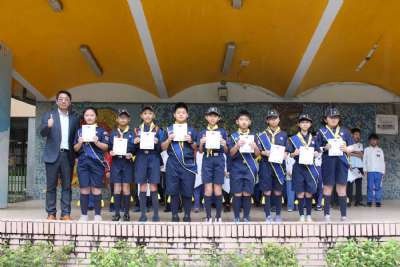 1091203 幼童軍技能章頒獎