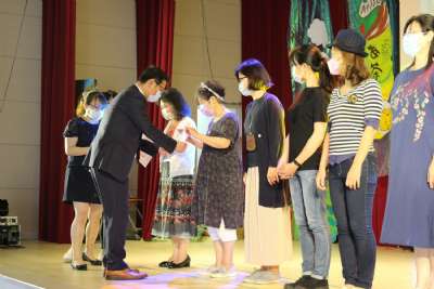 109學年度美術班畢業成果展開幕