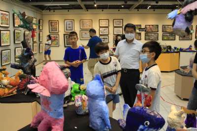 109學年度美術班畢業成果展開幕