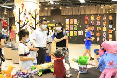 109學年度美術班畢業成果展開幕