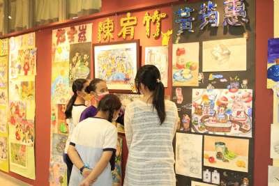 109學年度美術班畢業成果展開幕