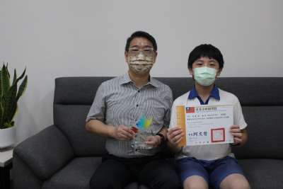 109-2模範生與校長合影