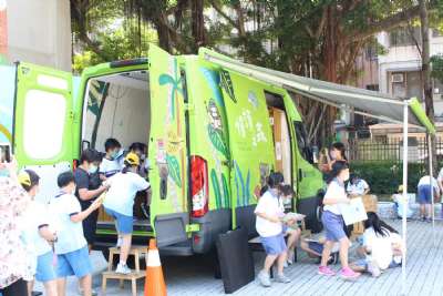 1100930 台北市圖行動書車 ft. 圖書館活動