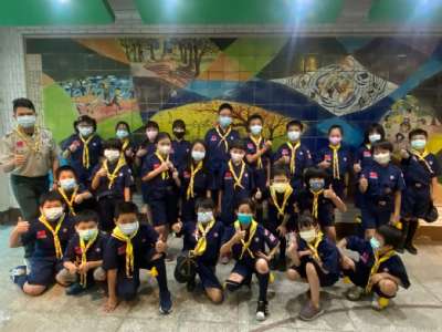 110-1第二次童軍團集會（繩結、歌詠）