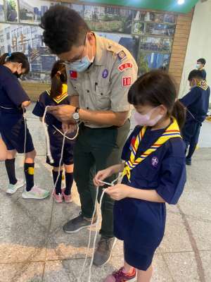 110-1第二次童軍團集會（繩結、歌詠）