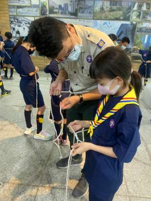 110-1第二次童軍團集會（繩結、歌詠）