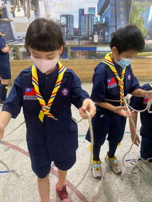 110-1第二次童軍團集會（繩結、歌詠）