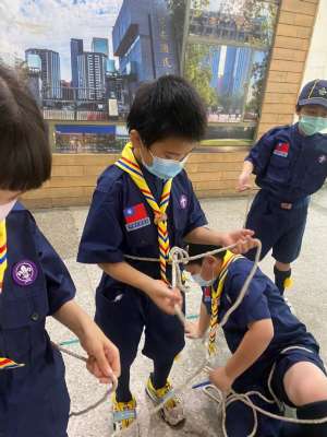 110-1第二次童軍團集會（繩結、歌詠）