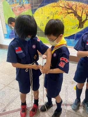 110-1第二次童軍團集會（繩結、歌詠）
